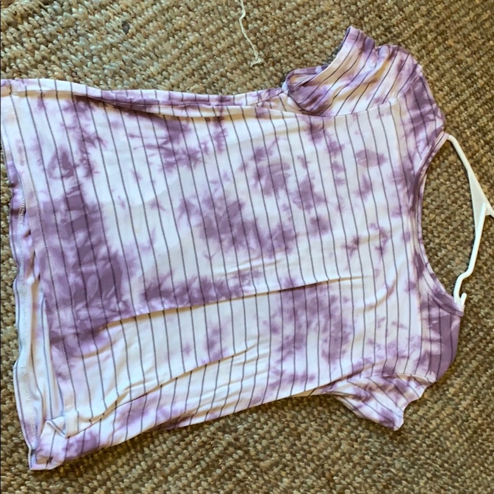 Tie due American eagle top